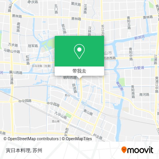 寅日本料理地图