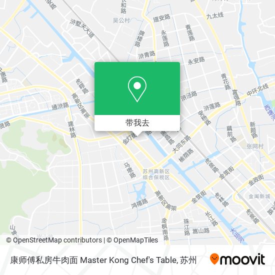 康师傅私房牛肉面 Master Kong Chef's Table地图