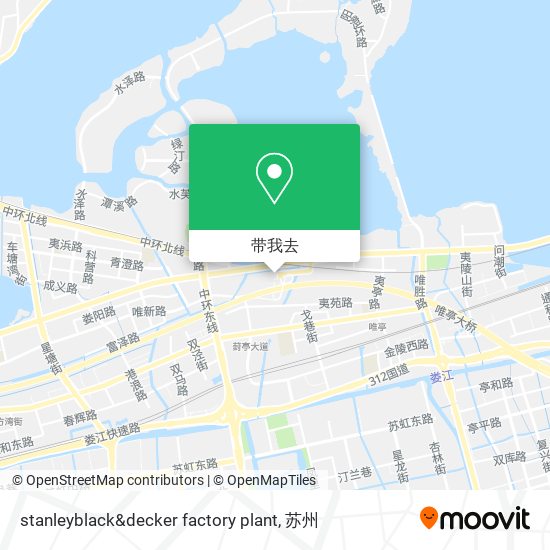 stanleyblack&decker factory plant地图