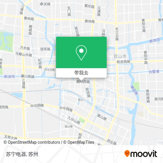 苏宁电器地图