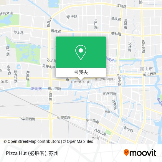 Pizza Hut (必胜客)地图
