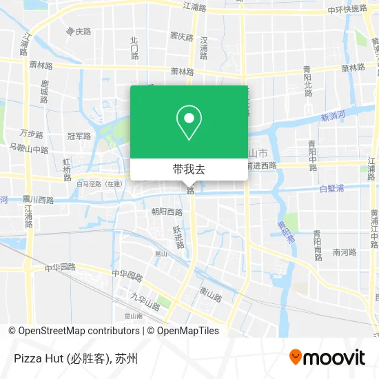 Pizza Hut (必胜客)地图