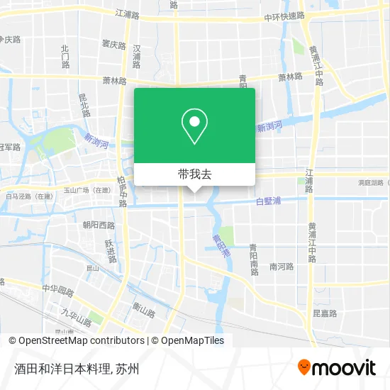 酒田和洋日本料理地图