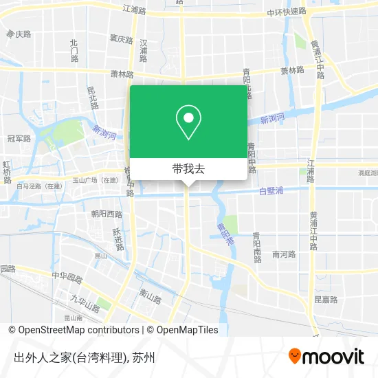出外人之家(台湾料理)地图