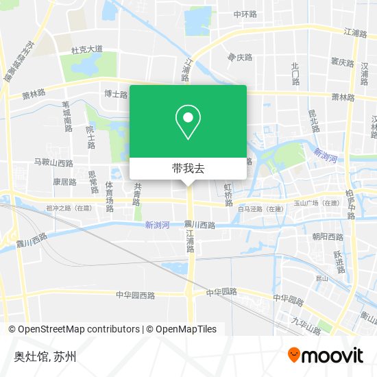 奥灶馆地图