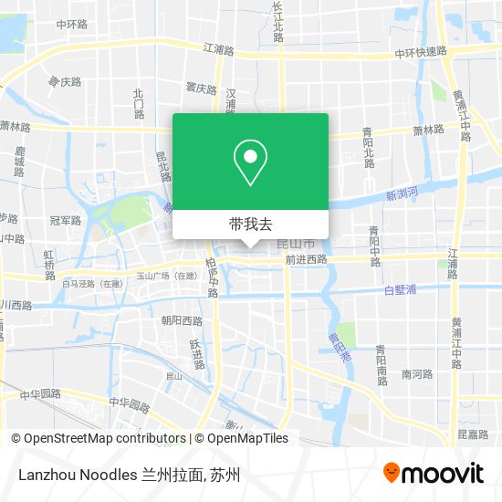 Lanzhou Noodles 兰州拉面地图