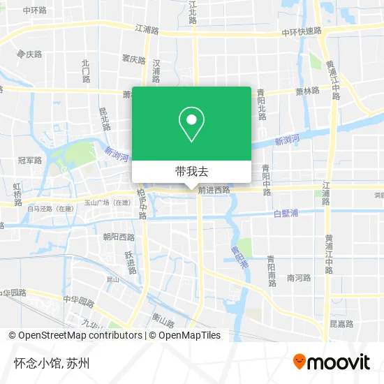 怀念小馆地图