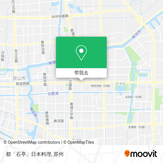 都「石亭」日本料理地图