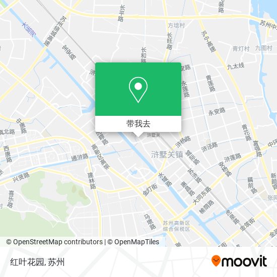 红叶花园地图