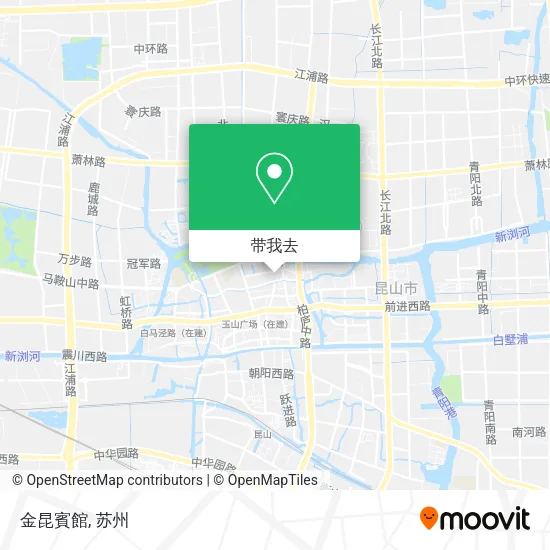 金昆賓館地图