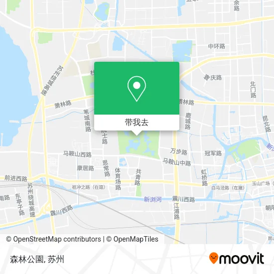 森林公園地图