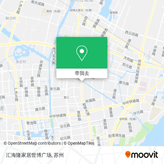 汇海隆家居世博广场地图