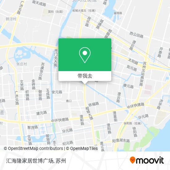 汇海隆家居世博广场地图