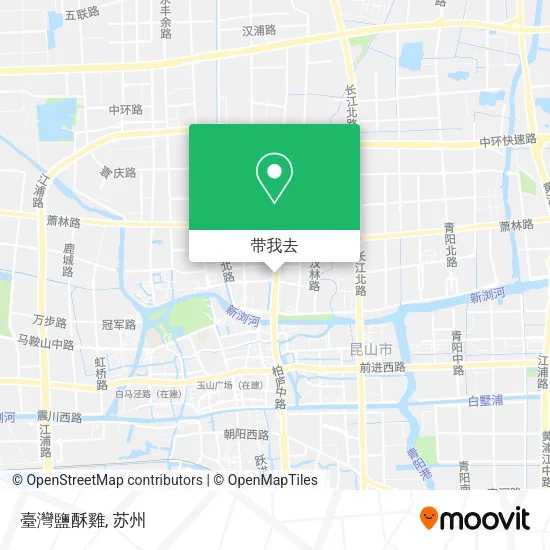 臺灣鹽酥雞地图