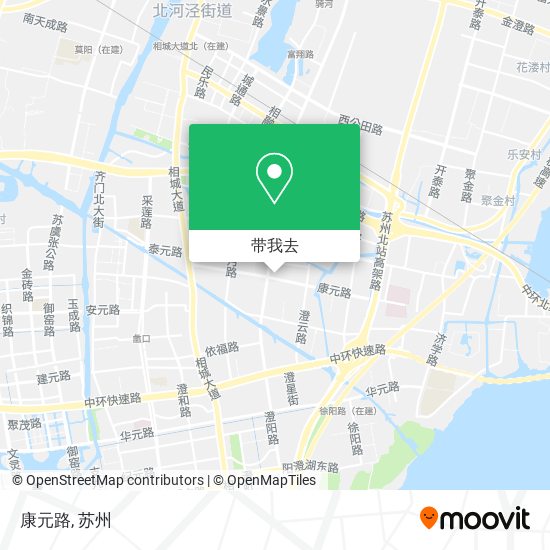 康元路地图