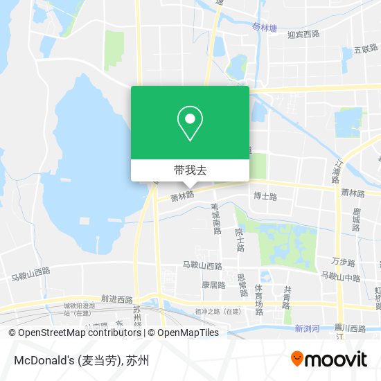 McDonald's (麦当劳)地图
