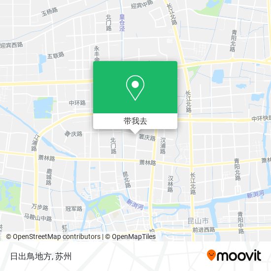 日出鳥地方地图