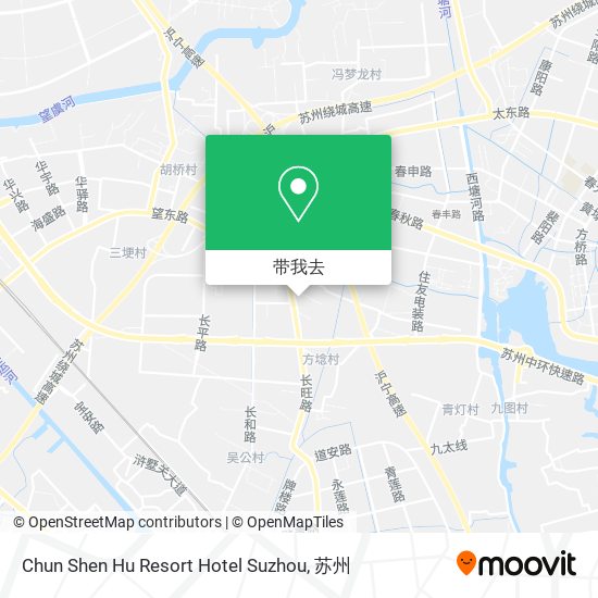 Chun Shen Hu Resort Hotel Suzhou地图