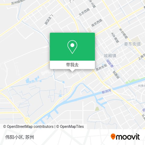 伟阳小区地图