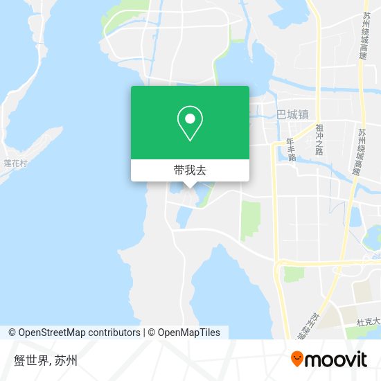 蟹世界地图