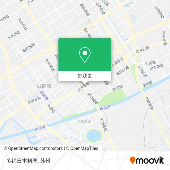 多福日本料理地图