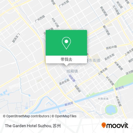 The Garden Hotel Suzhou地图