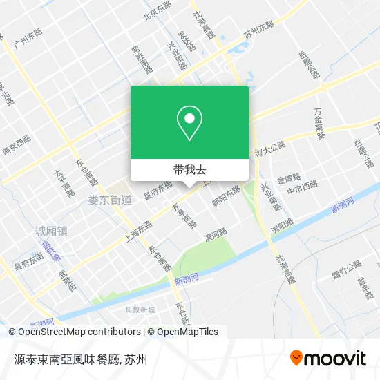 源泰東南亞風味餐廳地图