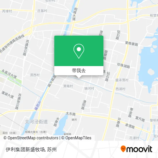 伊利集团新盛牧场地图