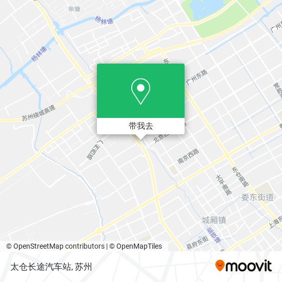 太仓长途汽车站地图