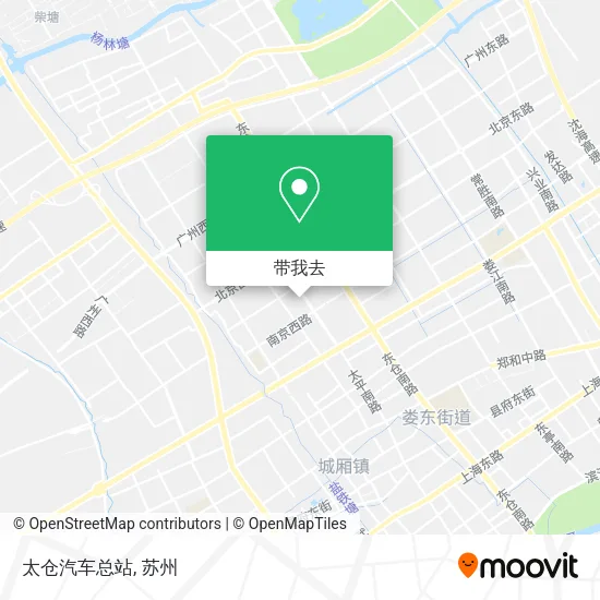 太仓汽车总站地图