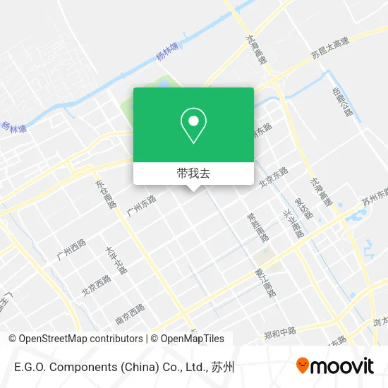 E.G.O. Components (China) Co., Ltd.地图