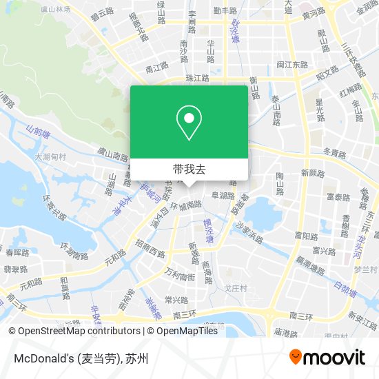 McDonald's (麦当劳)地图