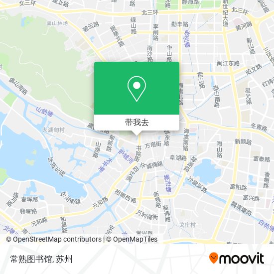 常熟图书馆地图
