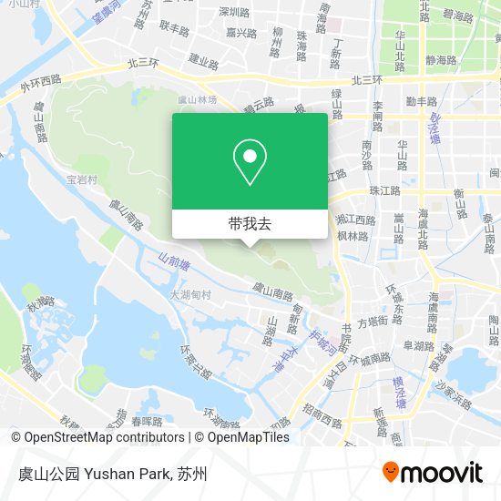 虞山公园 Yushan Park地图