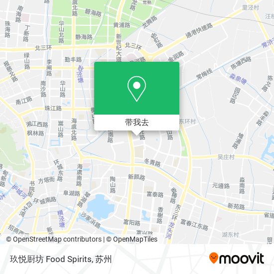 玖悦㕑坊 Food Spirits地图