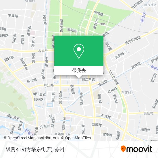 钱贵KTV(方塔东街店)地图