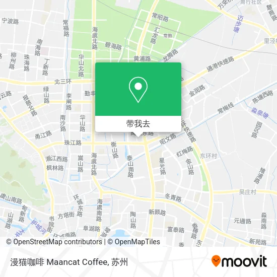 漫猫咖啡 Maancat Coffee地图