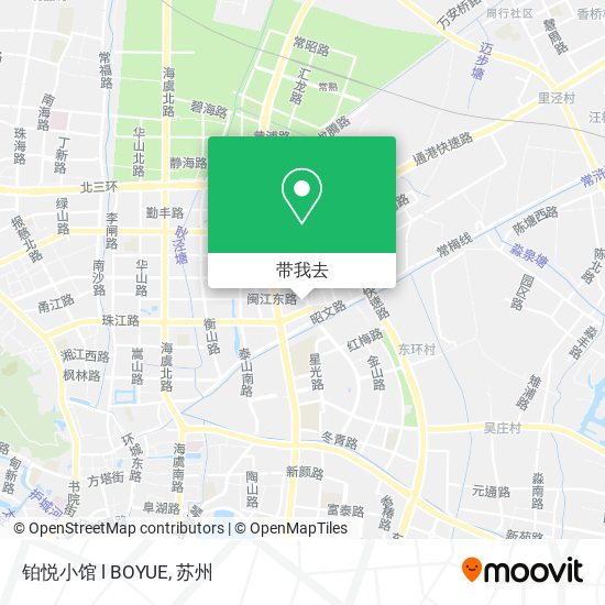 铂悦小馆 l BOYUE地图