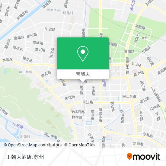 王朝大酒店地图