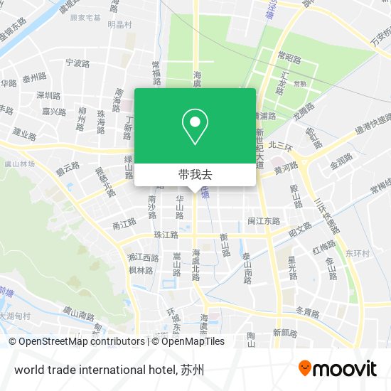 world trade international hotel地图