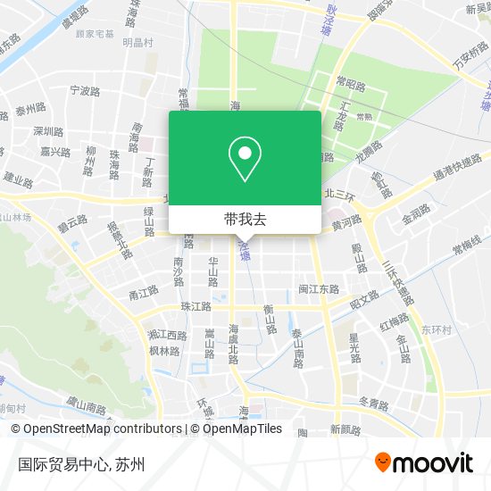 国际贸易中心地图