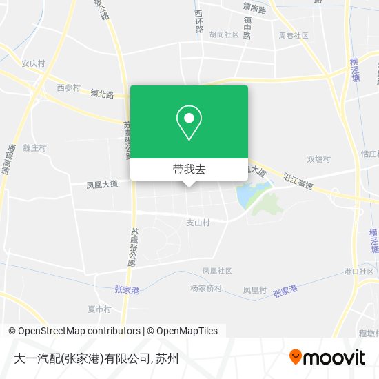 大一汽配(张家港)有限公司地图