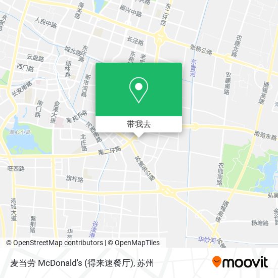 麦当劳 McDonald's (得来速餐厅)地图