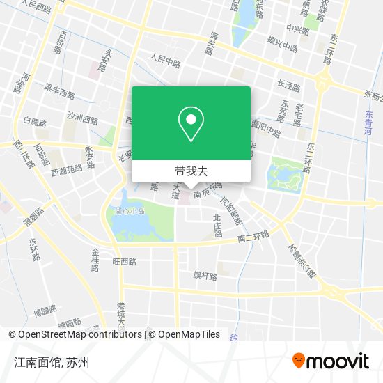 江南面馆地图