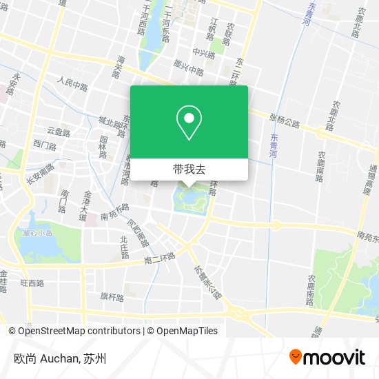 欧尚 Auchan地图