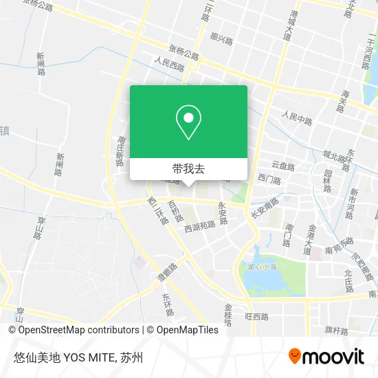 悠仙美地 YOS MITE地图