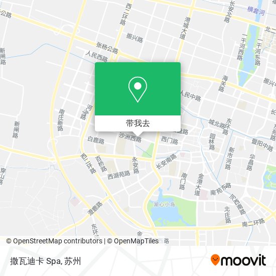 撒瓦迪卡 Spa地图