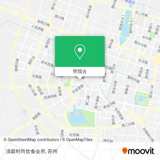 清庭时尚饮食会所地图