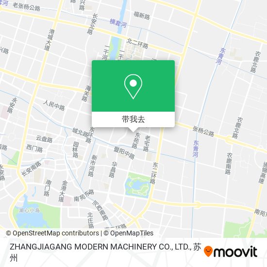 ZHANGJIAGANG MODERN MACHINERY CO., LTD.地图