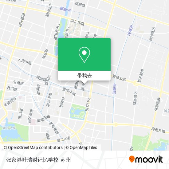 张家港叶瑞财记忆学校地图